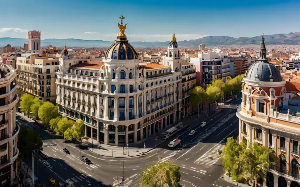 Ley Beckham y Ley Mbappé son las legislaciones que pueden ayudarle a ahorrar en al capital de España, Madrid, tal y como se ve en la imagen.