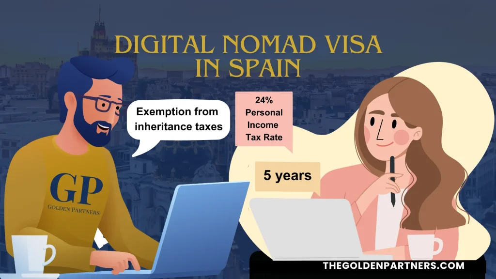 Digital nomad visa Spain benefits to obtain the nomad visa in spain.