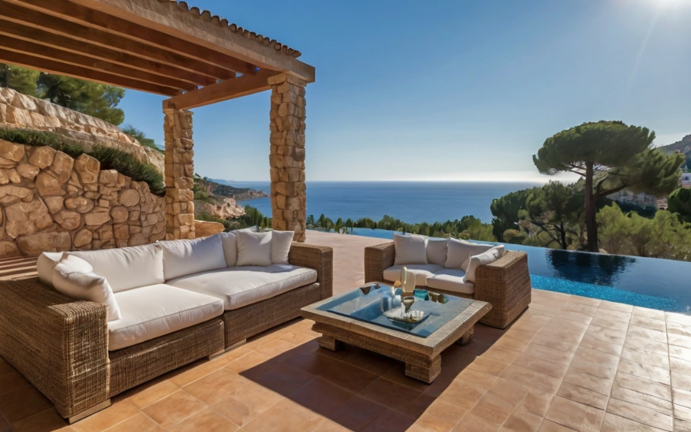 Chalet de lujo en Jávea con piscina infinita y vistas al mar Mediterráneo