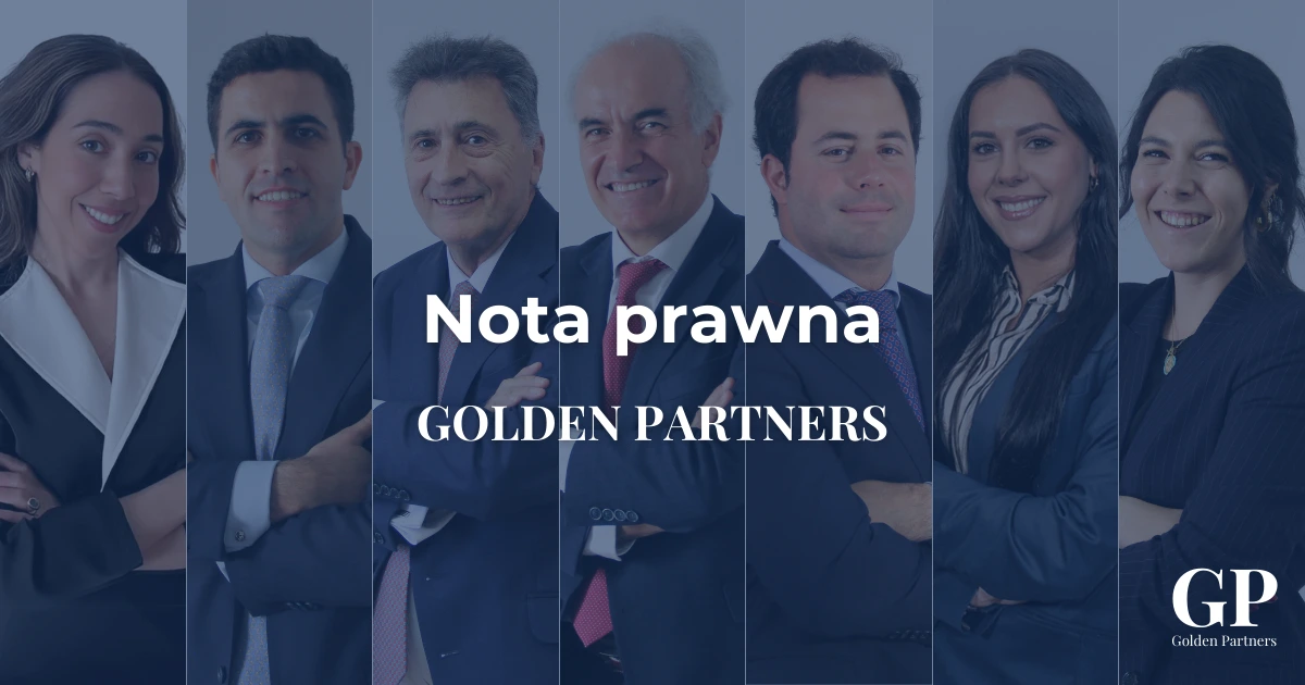Zespół Golden Partners – sekcja nota prawna na stronie kancelarii
