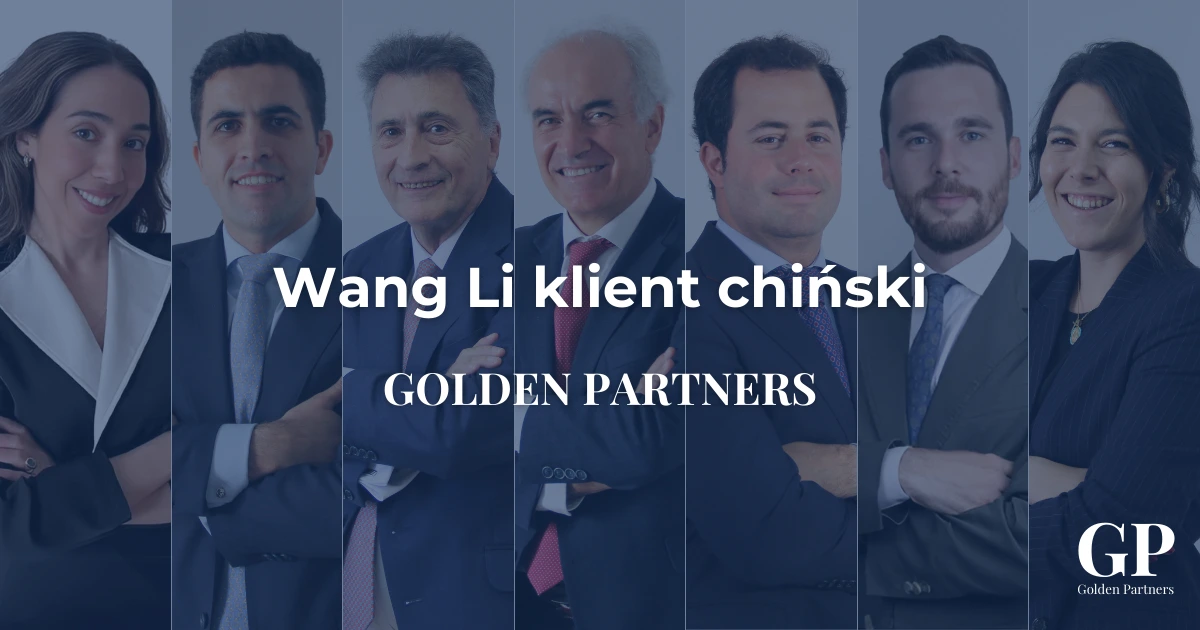 Zespół prawników Golden Partners przedstawiający case study „Wang Li klient chiński”, dotyczący obsługi inwestora z Chin na rynku nieruchomości w Hiszpanii.